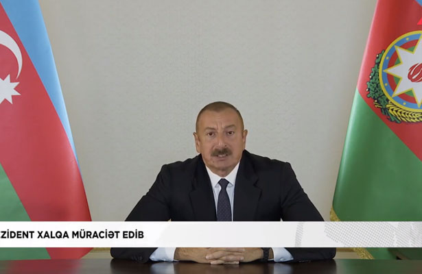Azərbaycan Prezidenti xalqa müraciət etdi
