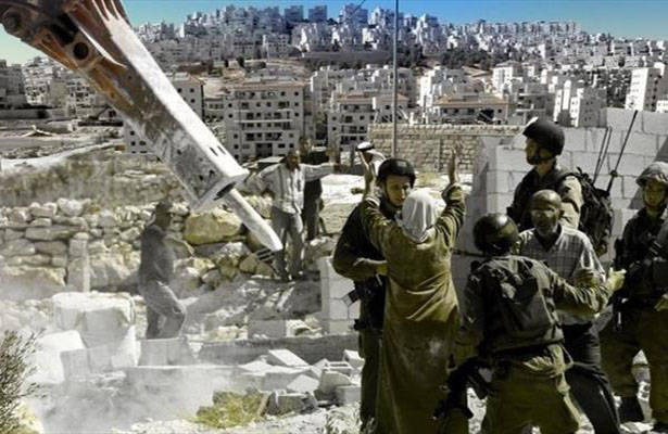 Sionist rejim fələstinlilərin evlərinin sökülməsində rekord qırır