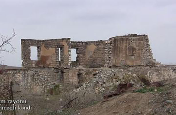 Ağdamın işğaldan azad olunan Boyəhmədli kəndinin görüntüləri yayımlanıb