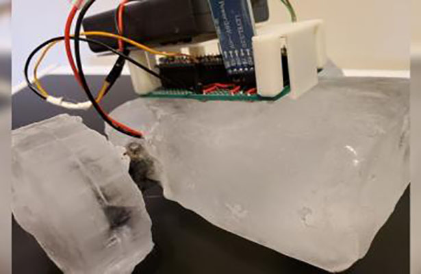 Mühəndislər buzdan robot hazırlamağı təklif edib