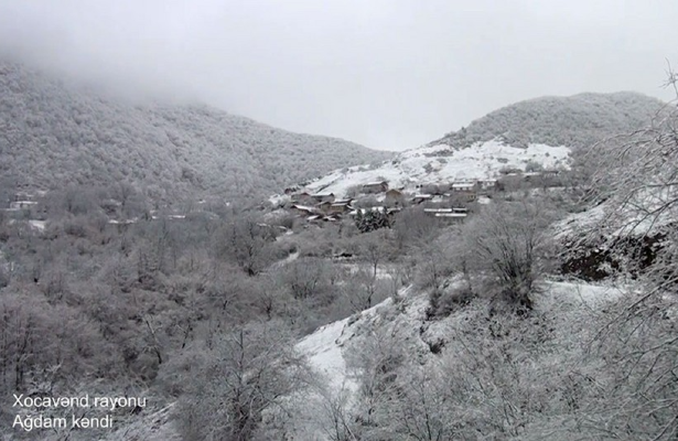 MN Xocavənd rayonunun Ağdam kəndindən videogörüntülər yayıb