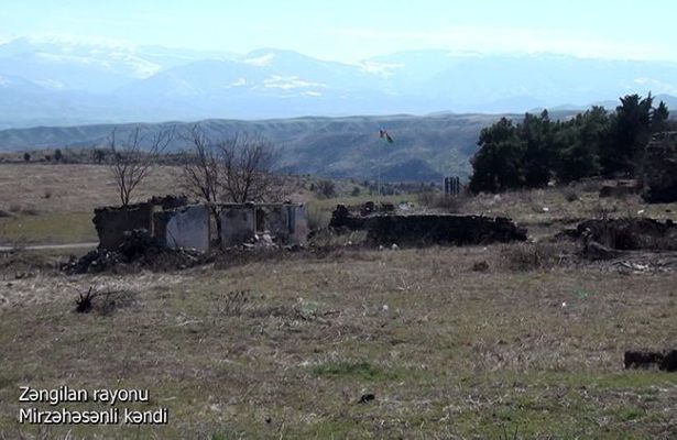 Zəngilanın daha bir kəndinin görüntüləri yayıldı