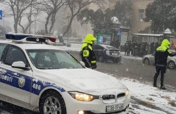 Yol polisi sürücülərə müraciət edib