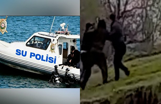 Su polisinin narkotik əməliyyatının görüntüləri – Video