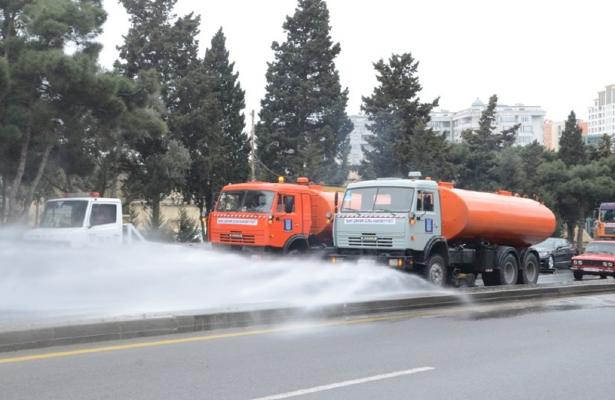 Sabah Bakıda gücləndirilmiş dezinfeksiya işləri aparılacaq