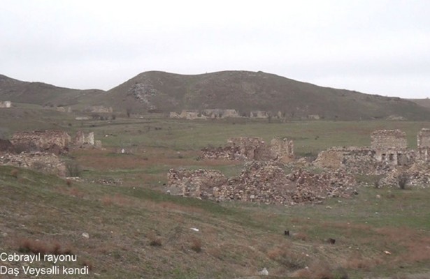 Cəbrayılın Daş Veysəlli kəndinin görüntüləri