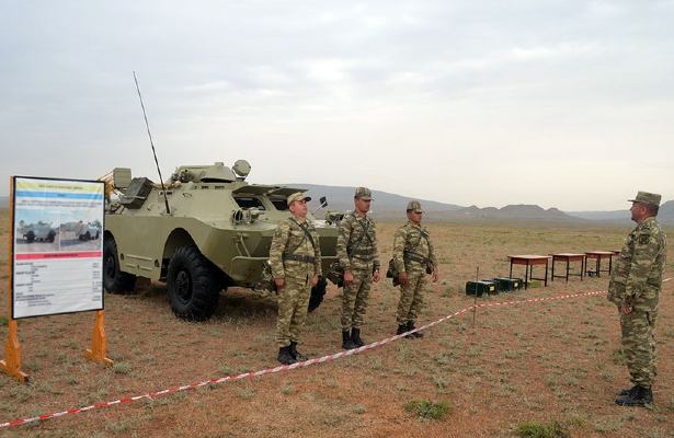 Azərbaycan Ordusunun radiasiya, kimyəvi və bakterioloji mühafizə bölmələrinin döyüş hazırlığı yüksəldilir