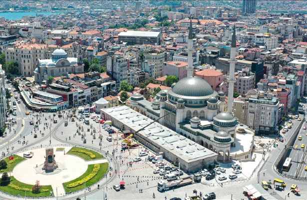 İstanbulda Taksim meydanında inşa edilən məscidin açılış mərasimi keçiriləcək