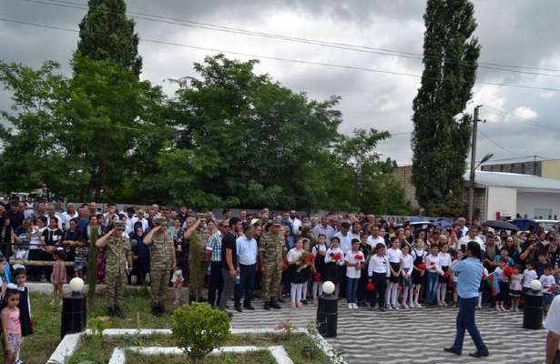 Beyləqanda “Tarix yazan şəhidlər” abidəsinin açılışı olub