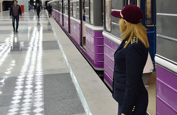 Metronun daha bir stansiyasında havalandırma sistemi yenidən qurulub