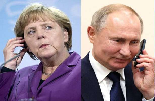 Merkel ilə Putin arasında telefon danışığı baş tutub