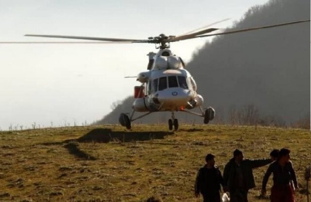 İran Şiraz yanğınlarının söndürülməsi üçün beş helikopter cəlb edib