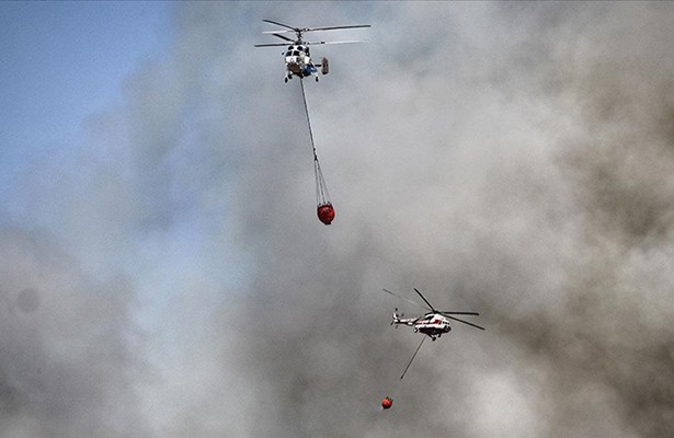 FHN yanğına görə helikopter qaldırdı