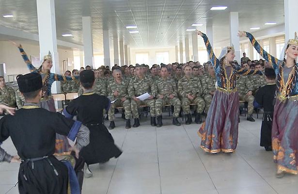 Hərbi təlim toplanışı başa çatdı – Video