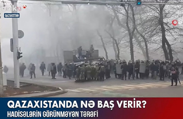 Qazaxıstandakı hadisələrin görünməyən tərəfi: İğtişaşlar kimlərə sərf edir? – VİDEO