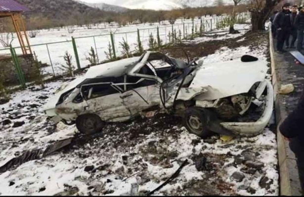 Azərbaycanda qəzaya düşən polis ÖLDÜ – FOTO