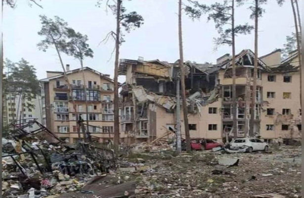 Kiyevdə azərbaycanlı professorun evi bombalandı – FOTO