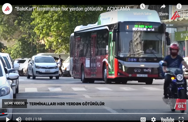 “BakıKart” terminalları hər yerdən götürülür – AÇIQLAMA