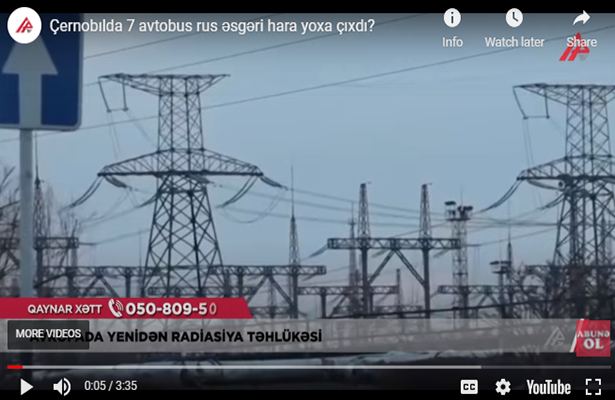 Çernobılda 7 avtobus rus əsgəri hara yoxa çıxdı?-Video