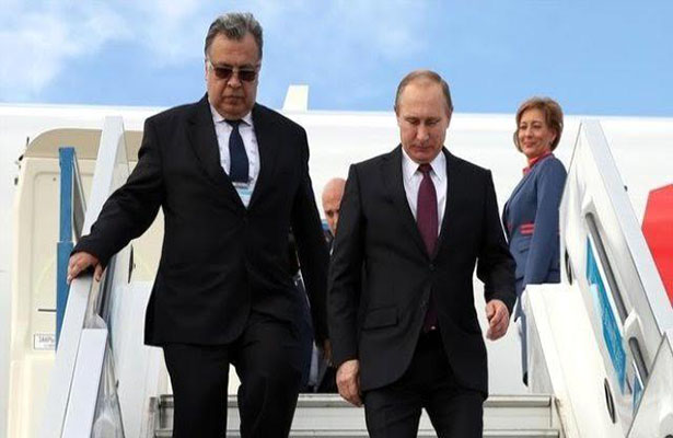 Putin İrəvana getdi