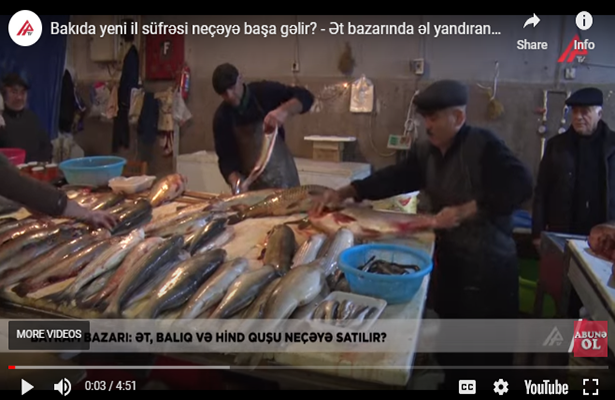 Bakıda yeni il süfrəsi neçəyə başa gəlir? – Ət bazarında əl yandıran qiymətlər-Video