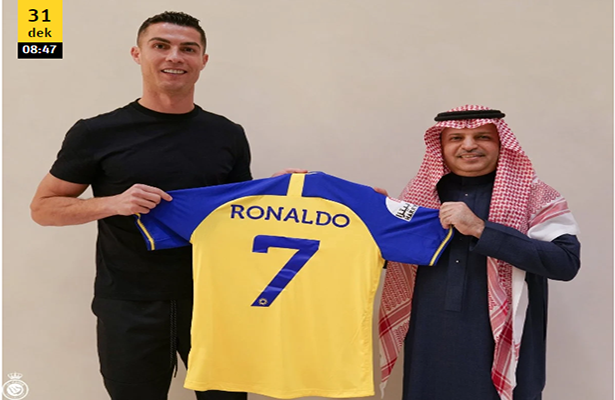 Ronaldo “Əl-Nəsr” klubu ilə müqavilə imzaladı – RƏSMİ