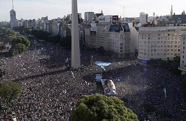 Dünya çempionu olan argentinalılara yerli hökumətdən JEST