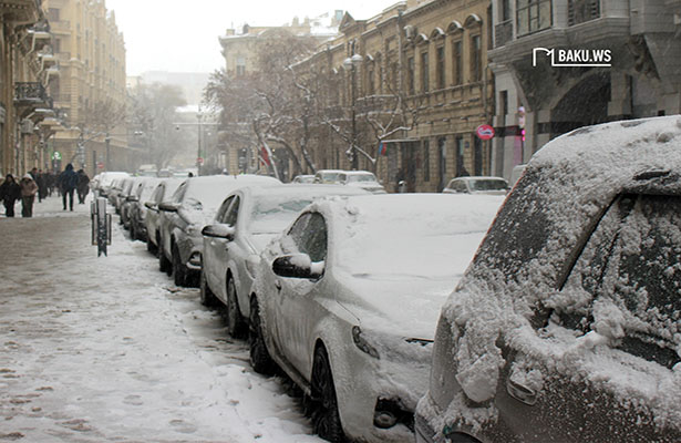 Bakıya sabah da qar yağacaq, şaxta olacaq, yollar buz bağlayacaq