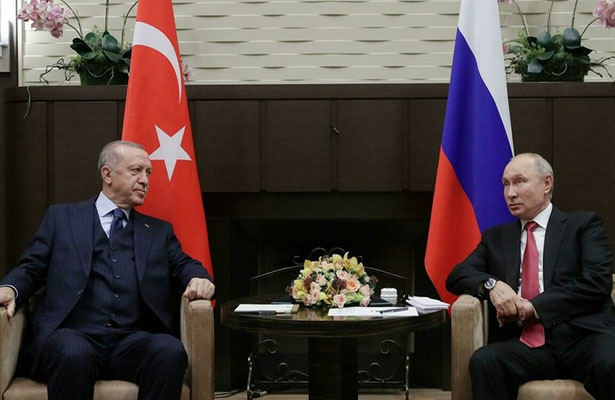 Ərdoğanla Putin arasında telefon danışığı olub