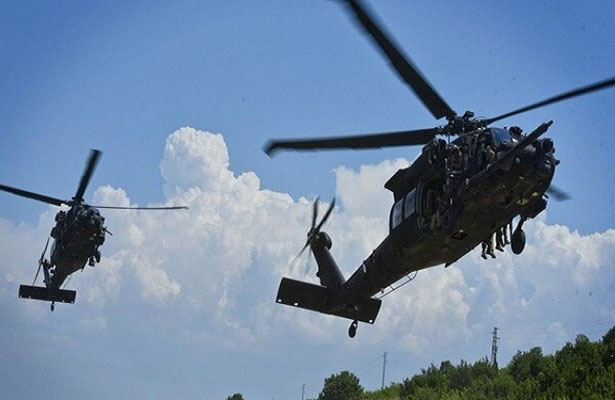 ABŞ ordusuna məxsus iki helikopter Kentukki ştatında toqquşaraq qəzaya uğrayıb