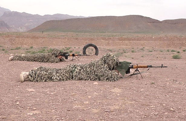 Əlahiddə Ümumqoşun Orduda “Ən yaxşı snayper” adı uğrunda yarış keçirilib-Video