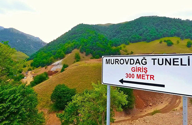 Murovdağ tunelində 14 ehtiyat keçidin tikintisi yekunlaşıb – VİDEO