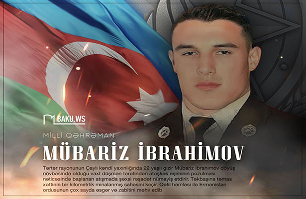 Milli Qəhrəman Mübariz İbrahimovun anım günüdür