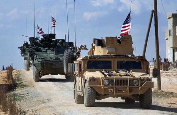 Qamışlı ətrafında Suriya ordusunun Amerika terrorçu ordusu ilə qarşıdurması