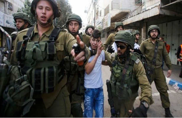 Hebronda sionistlər tərəfindən fələstinli uşaqlar həbs olunub