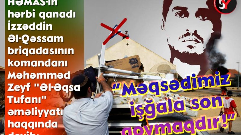 “Məqsədimiz işğala son qoymaqdır!