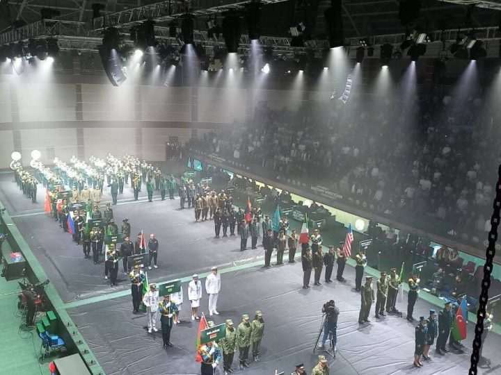 Bakıda 36-cı Dünya Orduları güləş turnirinin rəsmi açılışı