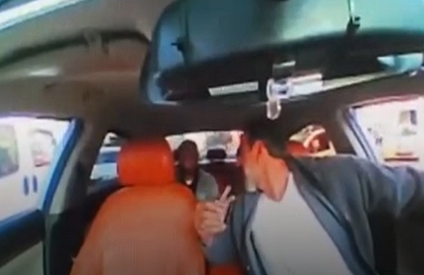 Taksi sürücüsünün öldürülməsinin anbaan görüntüləri