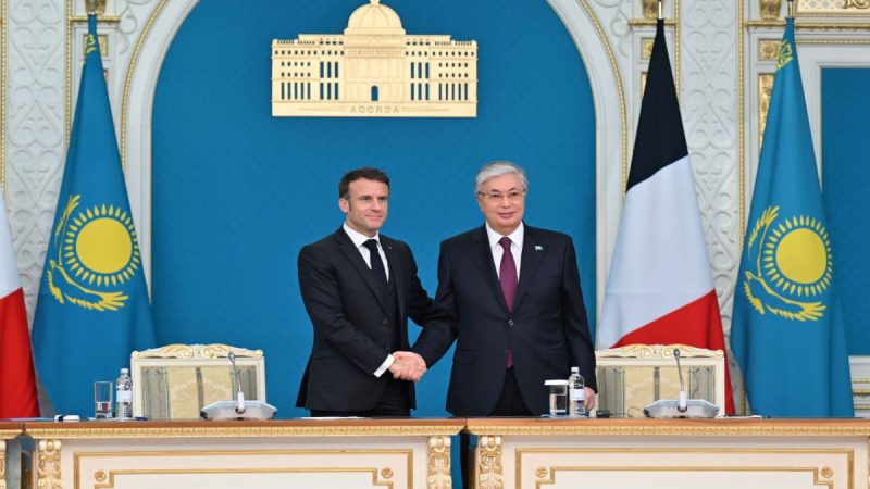 Qazaxıstan və Fransa strateji faydalı qazıntılarla bağlı bəyannamə imzalayıb