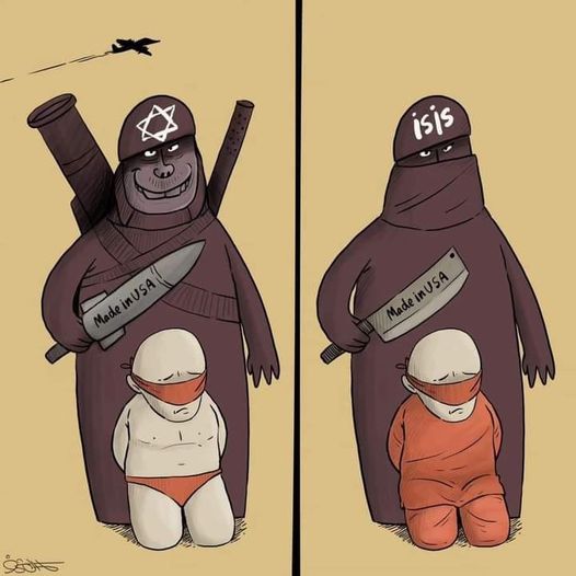 Terroristlər – Karikatura