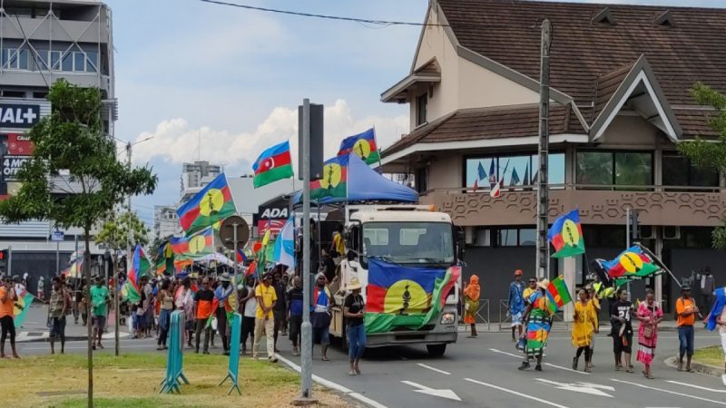 Yeni Kaledoniyada Fransaya qarşı etiraz yürüşü keçirilib