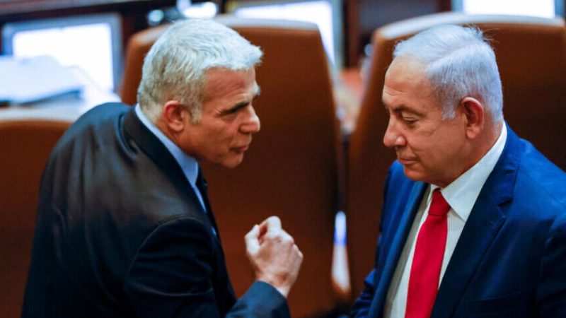Lapid: Netanyahu xalq arasında etibarını itirib