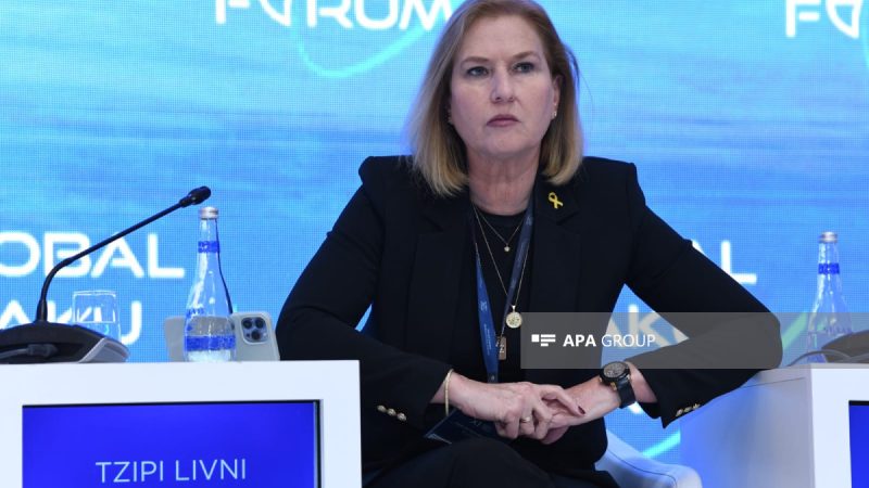 Tzipi Livni: Nə “Hizbullah” Livanın, nə də HAMAS fələstinlilərin maraqlarını təmsil edir