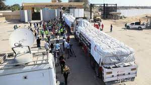 İsrail humanitar yardım maşınlarına hücum edir