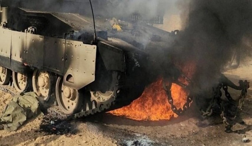 Hizbullah sionistlərin Merkava tankını məhv etdi