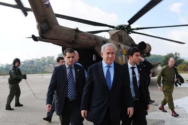 Netanyahunun helikopteri xarab oldu, xəsarətsiz ötüşdü