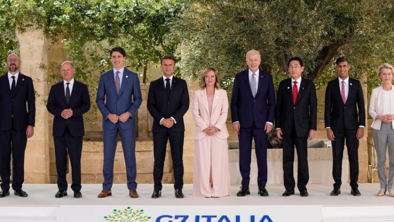 G7: Qəzzadakı münaqişə Fələstin Dövlətinin tanınması ilə bitməlidir