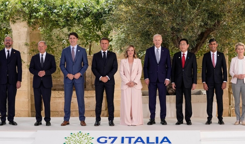 G7: Qəzzadakı münaqişə Fələstin Dövlətinin tanınması ilə bitməlidir