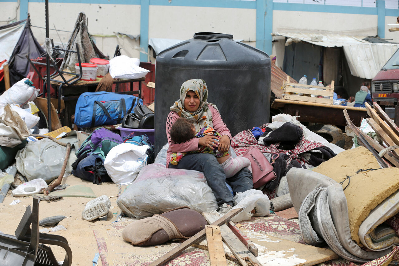 UNICEF: Qəzza zolağı sakinlərinin 90%-i köçkün düşüb