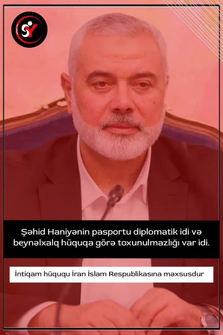 İranın intiqam hüququ var!